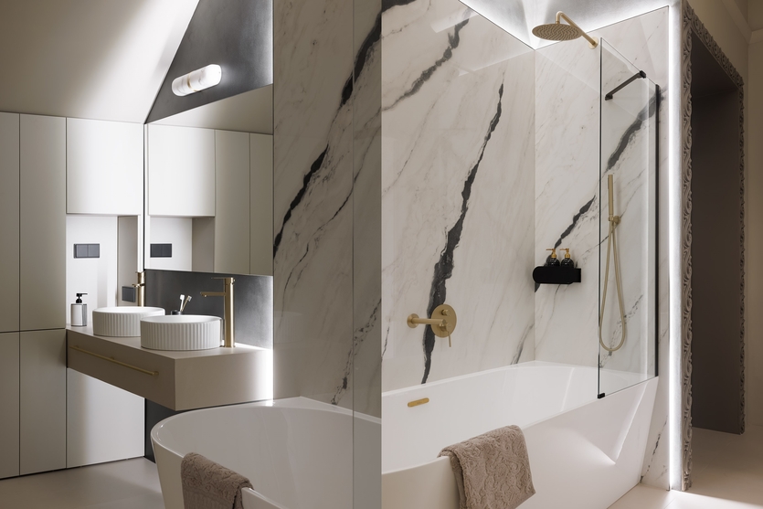 Современная классика с духом бунтарства: дом под Санкт-Петербургом