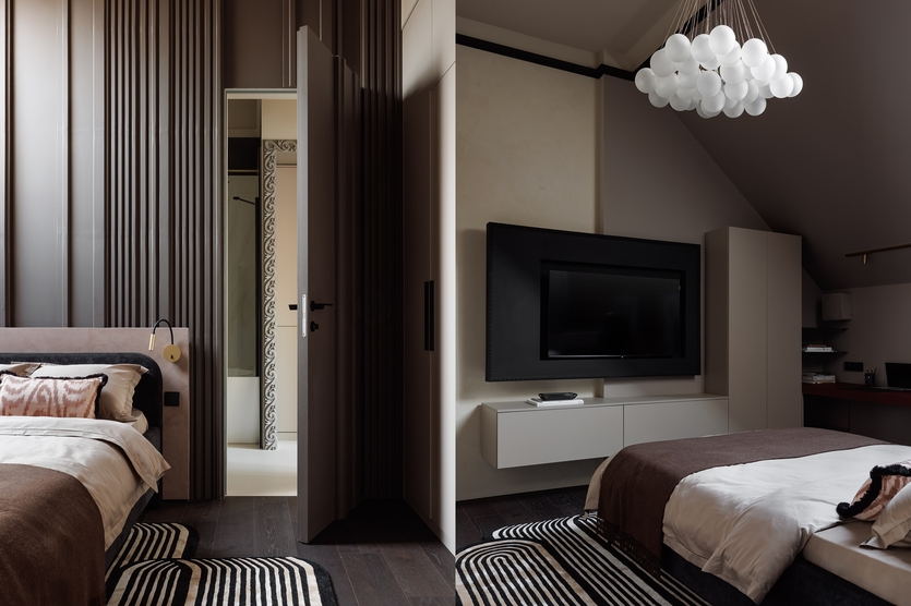 Современная классика с духом бунтарства: дом под Санкт-Петербургом