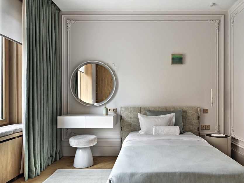 Элегантность вне времени: двухуровневая квартира в Москве