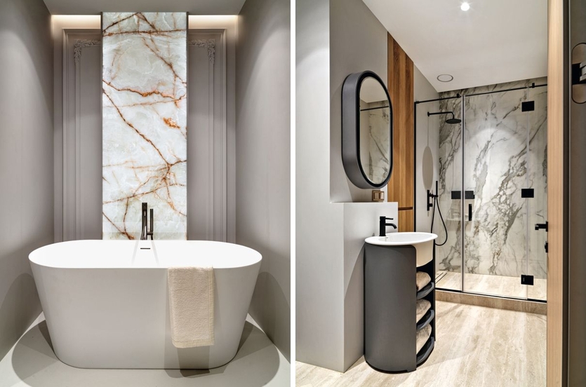 Элегантность вне времени: двухуровневая квартира в Москве