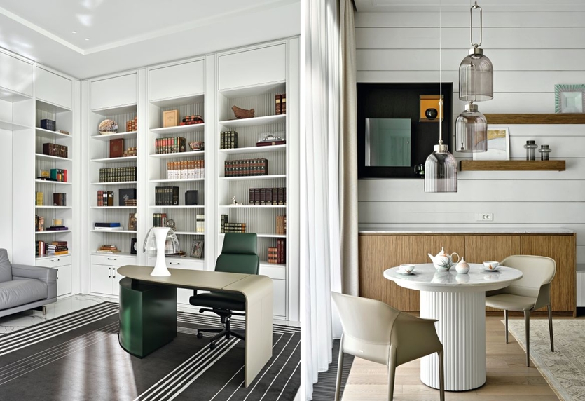 Интерьер с обложки: деревянный дом с необычной обстановкой