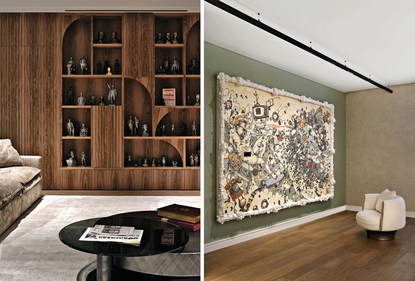 Интерьер с обложки: деревянный дом с необычной обстановкой