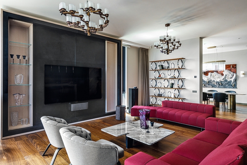 Квартира как загородный дом: современный интерьер для семьи