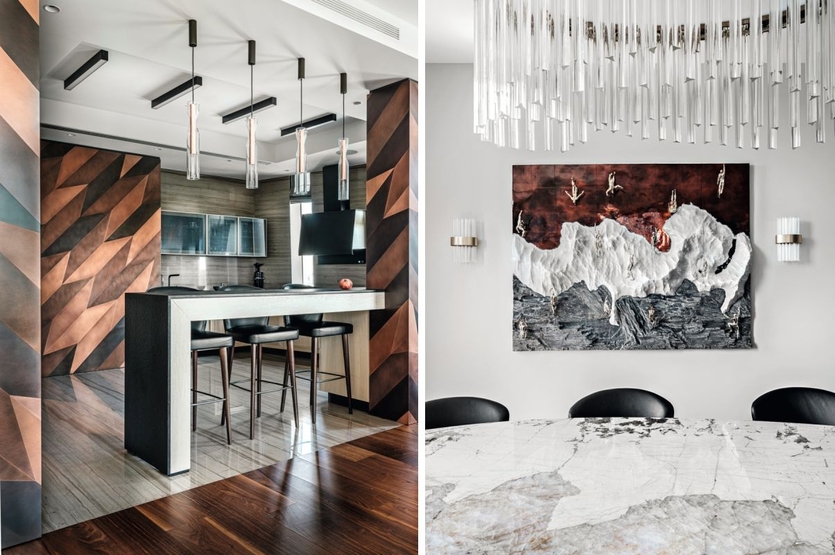 Квартира как загородный дом: современный интерьер для семьи