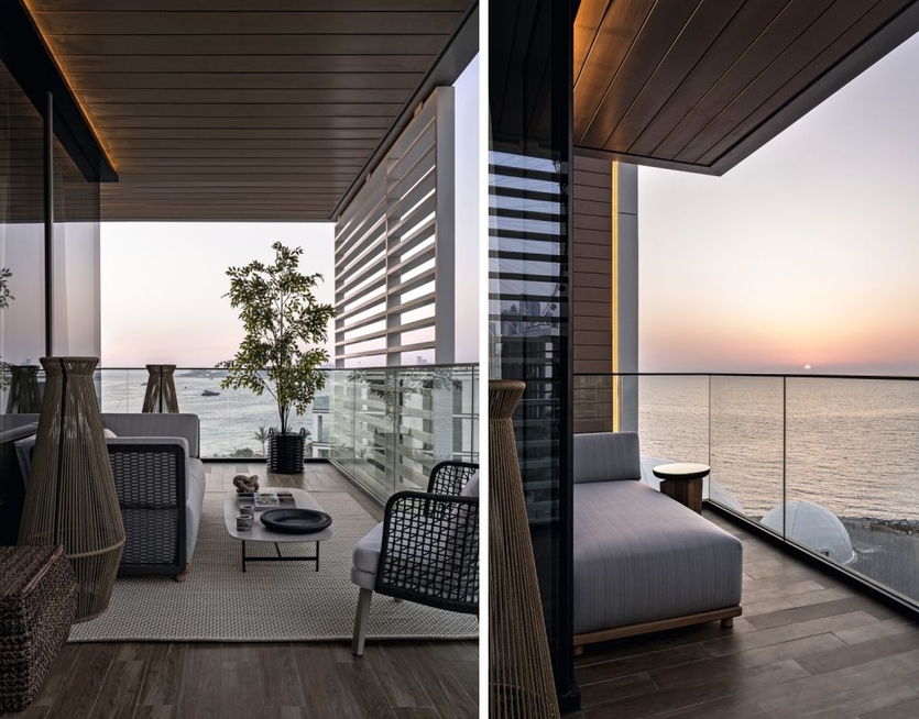 Прибрежный модерн: светлая семейная квартира в Дубае