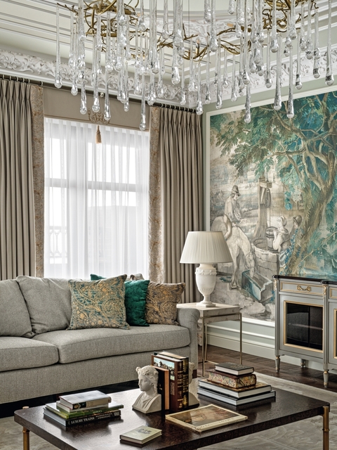 Потрясающая квартира в Санкт-Петербурге для большой семьи