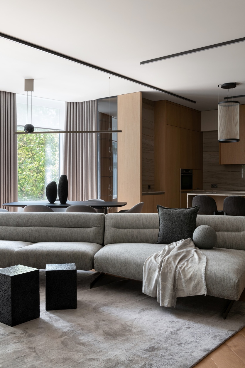 Современный минимализм с акцентом на тактильность 