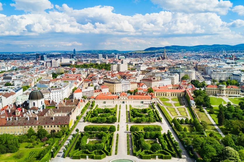 Сад дворца Бельведер: приемы барокко, актуальные и сегодня
