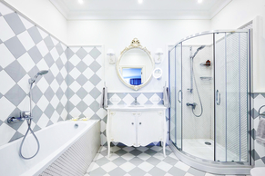 Как сделать раскладку плитки в ванной комнате самостоятельно: Теория и практика