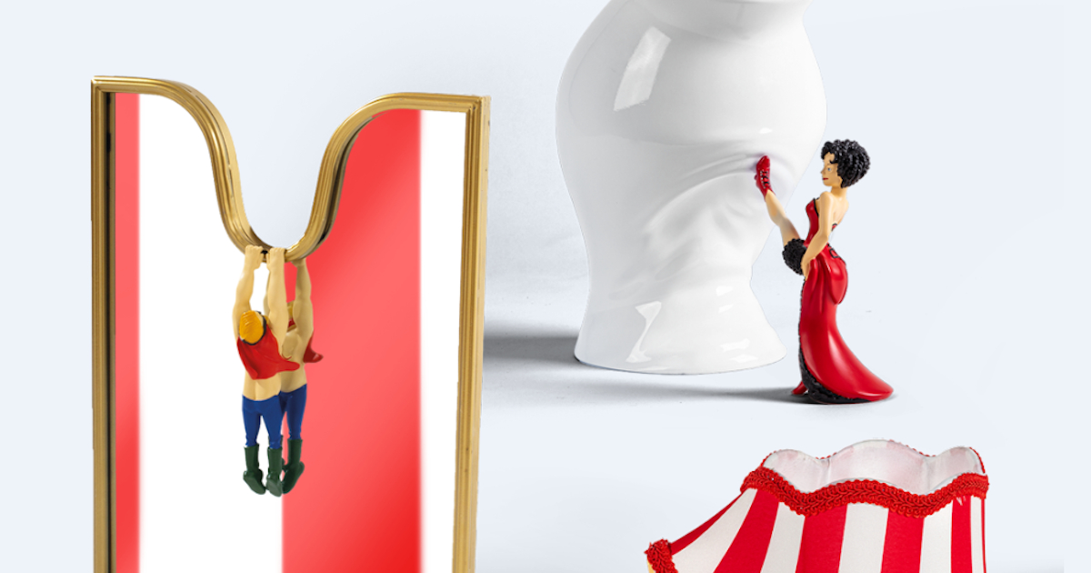 Силачи и красотки: аксессуары Circus от Seletti